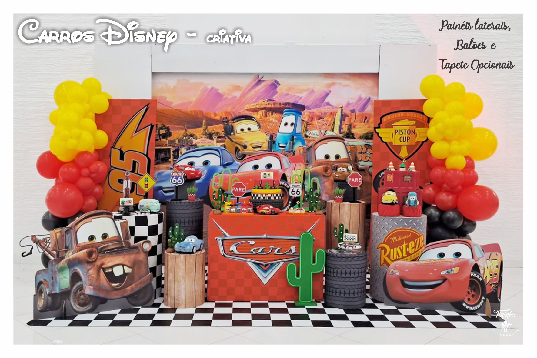 Carros Disney - criativa